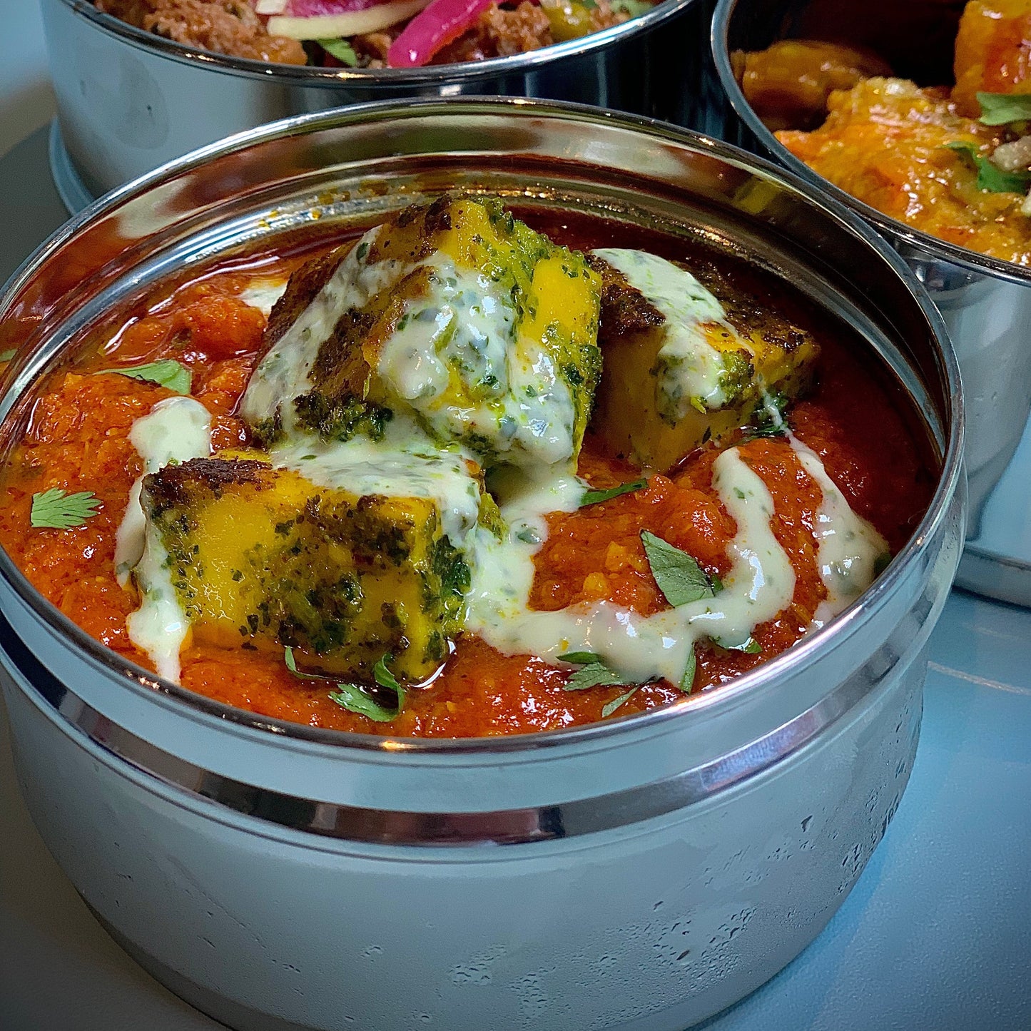 Chickpea, Spinach & Paneer (500g) (Veg)